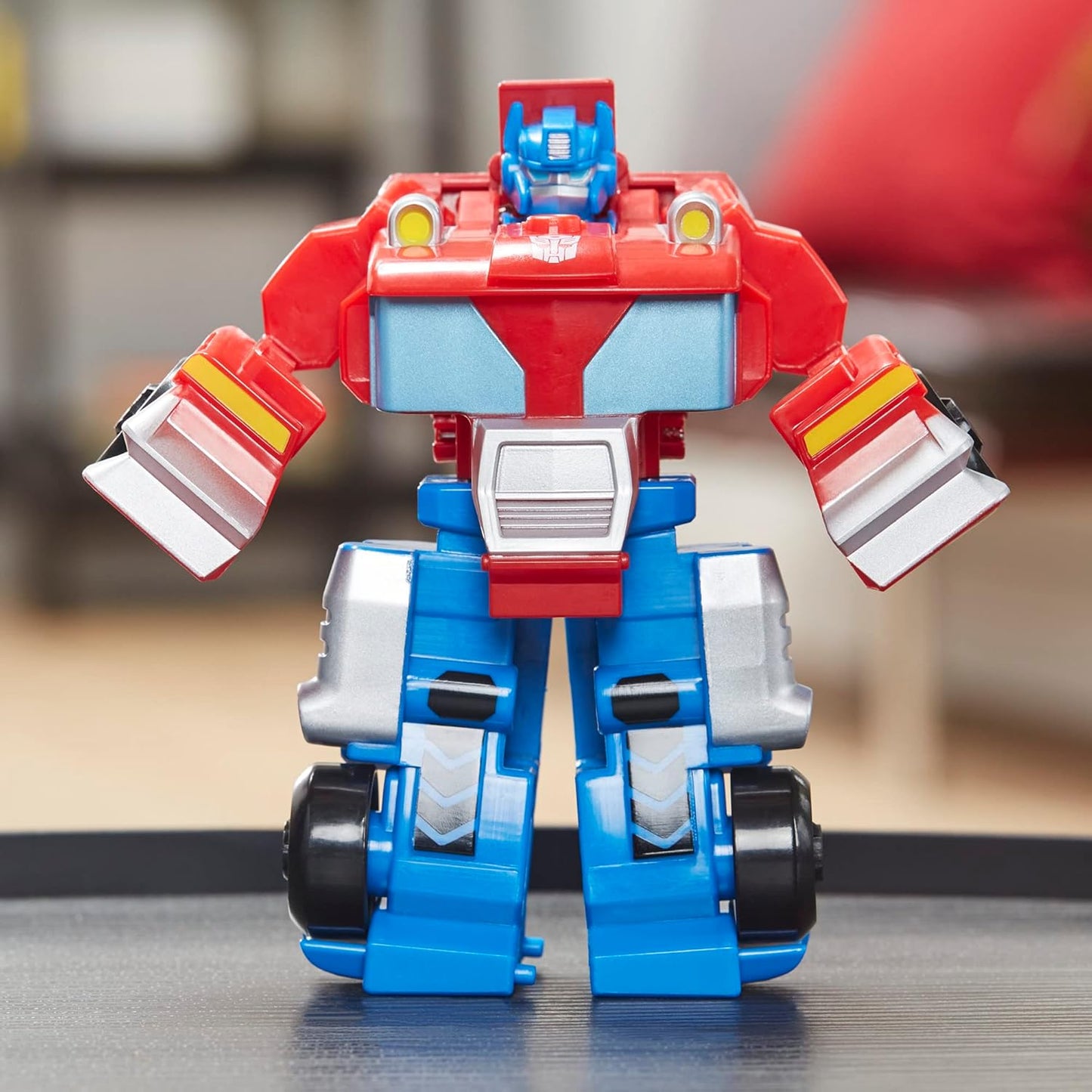 Transformers Rescue Bots Academy 4.5" Easy 1-Step Optimus Prime Figure