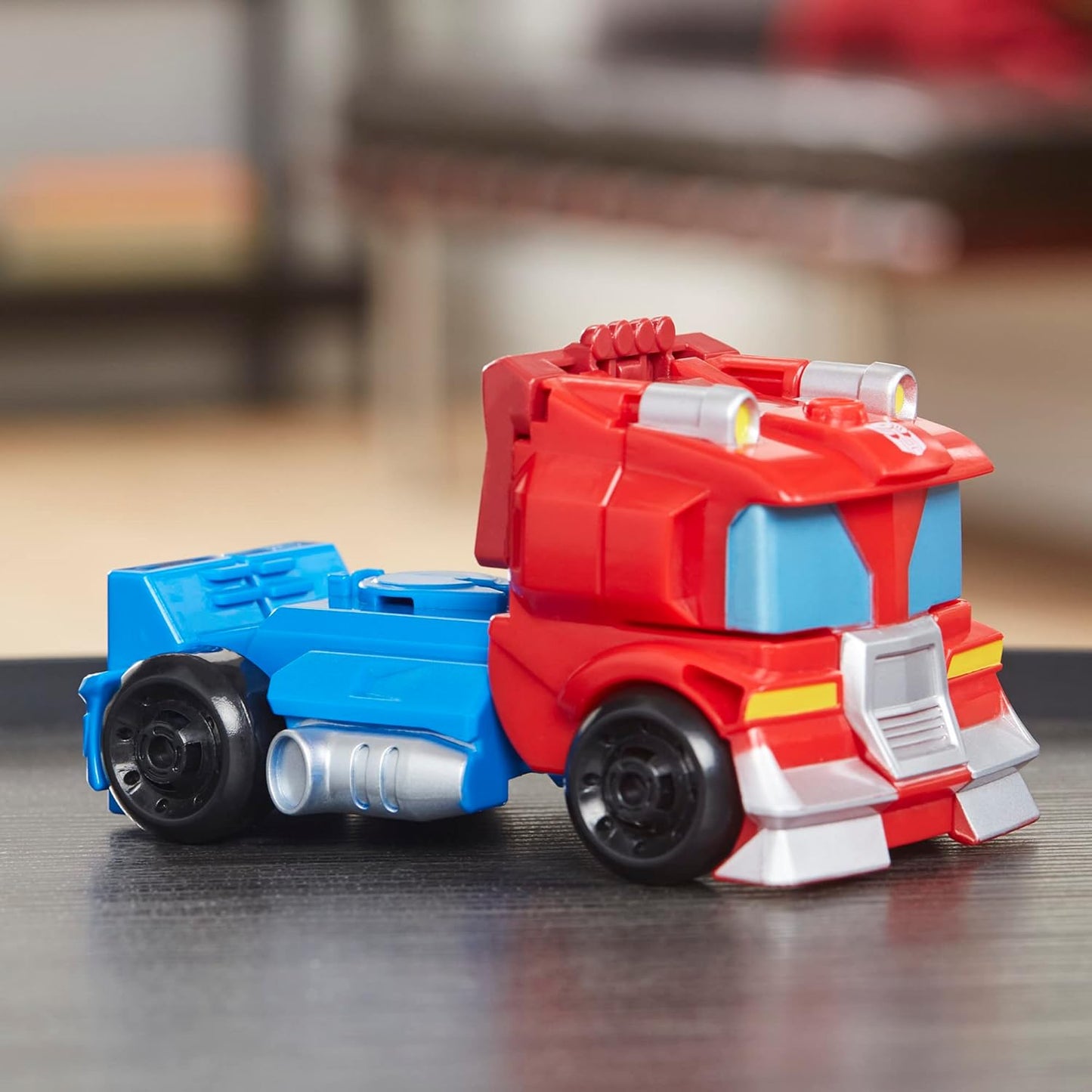 Transformers Rescue Bots Academy 4.5" Easy 1-Step Optimus Prime Figure