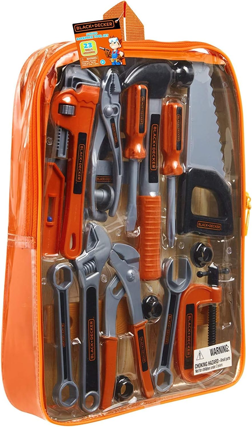 Jakks Black and Decker Play and Go Tools 23pc. Backpack