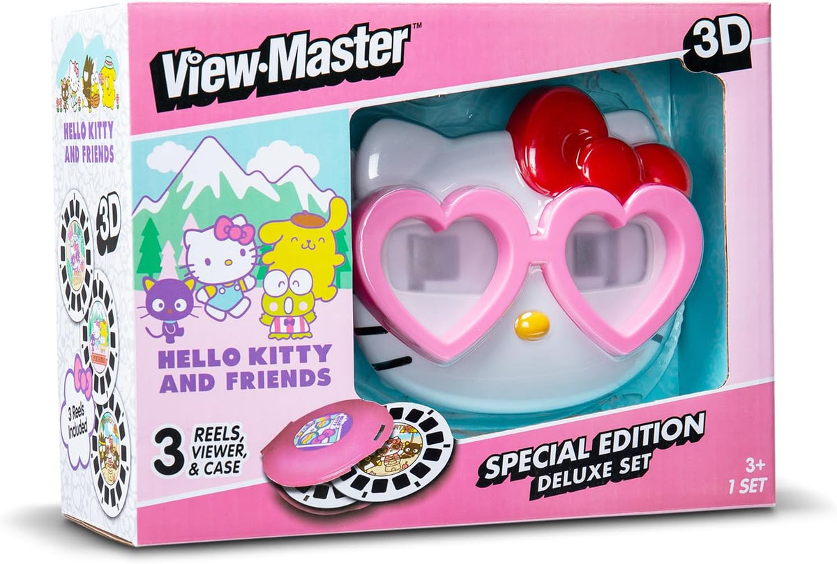 Hello Kitty Deluxe View Master Window Box Reel Viewer