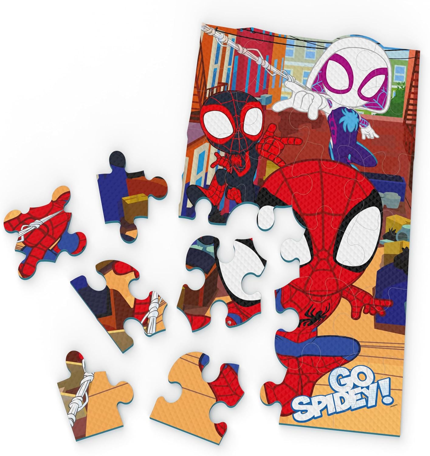Marvel Spin Master Spidey and His Amazing Friends 25pc Foam Puzzle Mat