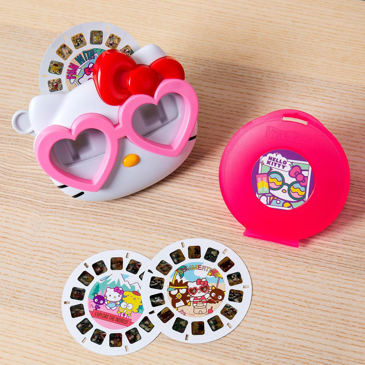 Hello Kitty Deluxe View Master Window Box Reel Viewer
