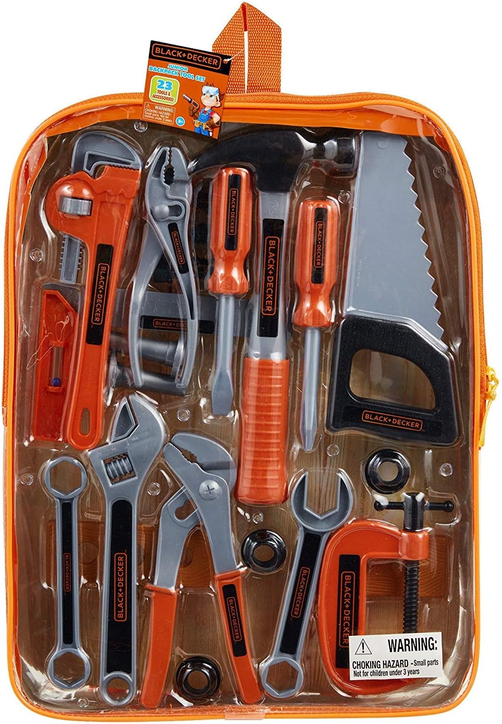 Jakks Black and Decker Play and Go Tools 23pc. Backpack