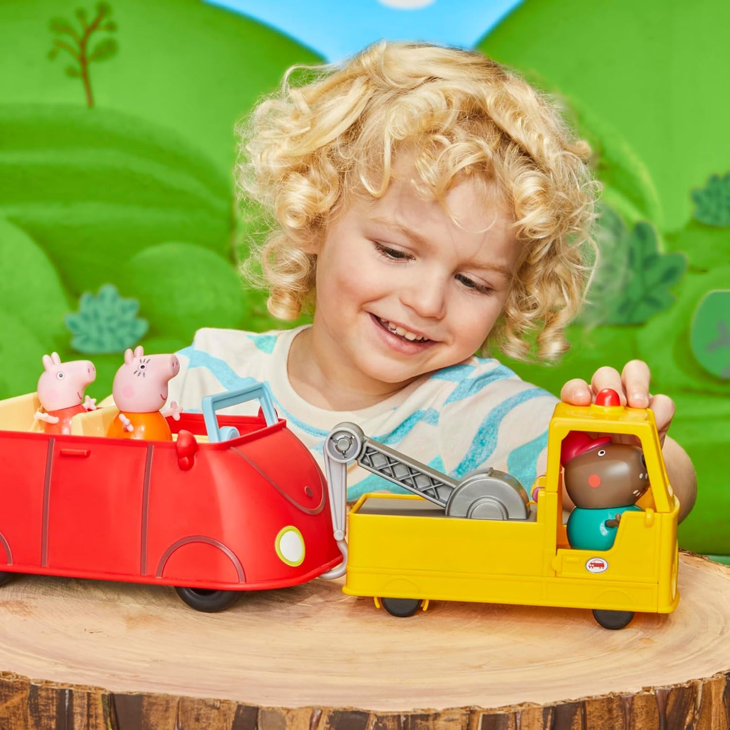 Peppa Pig Granddad Dog's Tow Truck Set