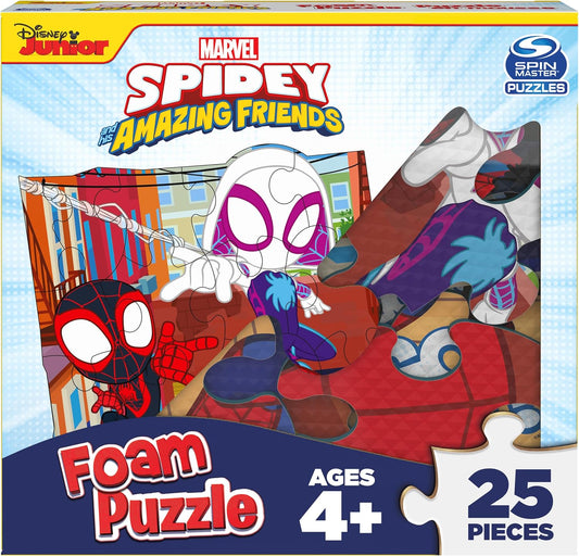 Marvel Spin Master Spidey and His Amazing Friends 25pc Foam Puzzle Mat