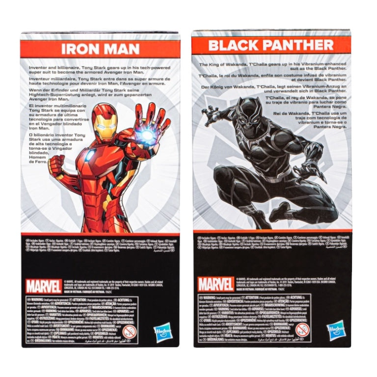Marvel Basic 9.5" Super Hero 4-Pack Set