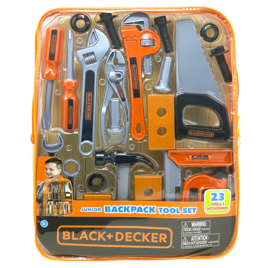 Jakks Black and Decker Play and Go Tools 23pc. Backpack