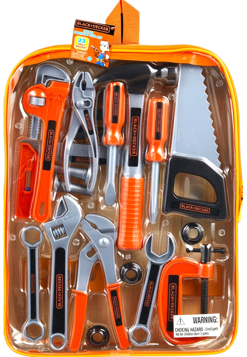 Jakks Black and Decker Play and Go Tools 23pc. Backpack
