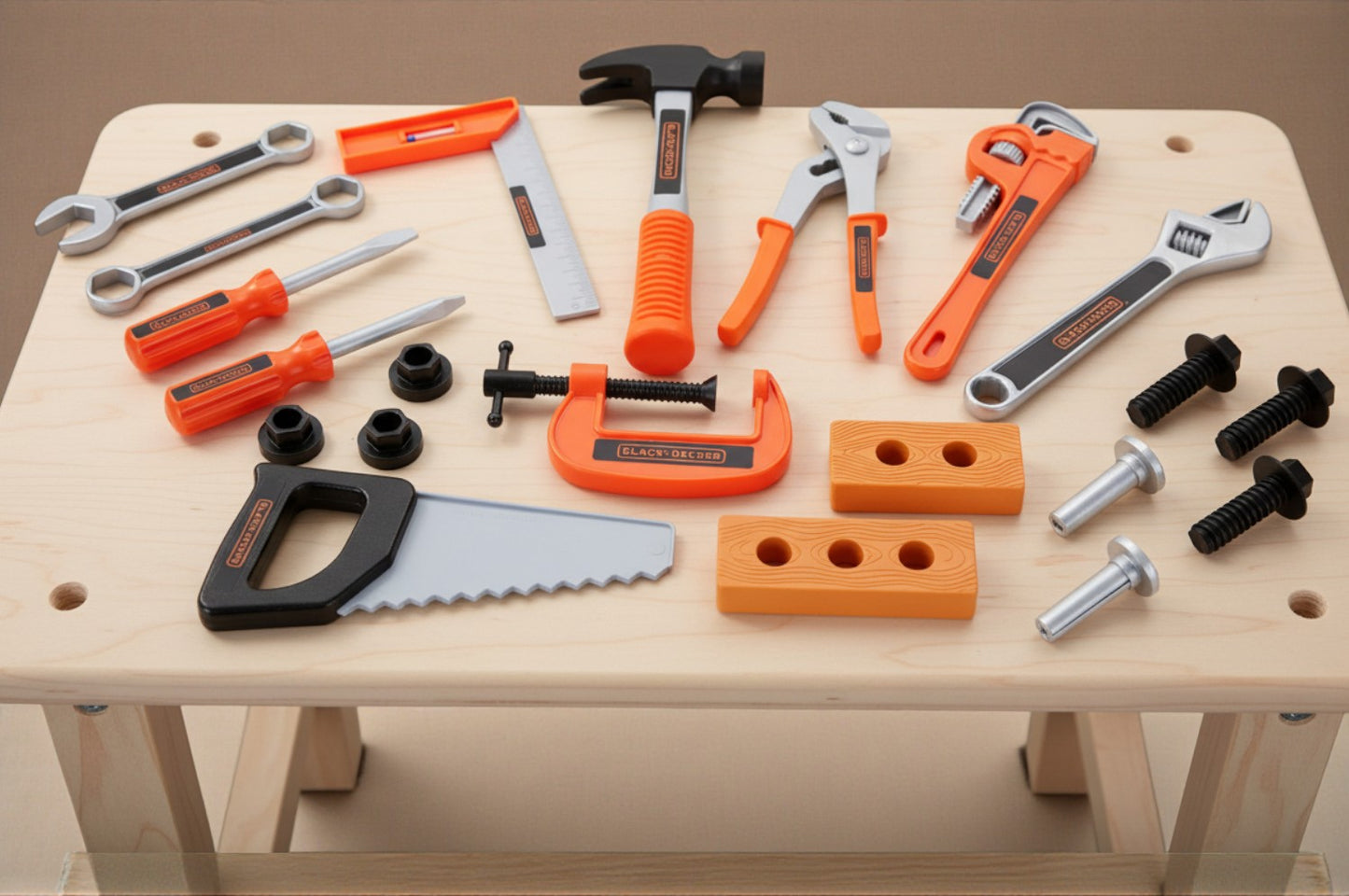 Jakks Black and Decker Play and Go Tools 23pc. Backpack