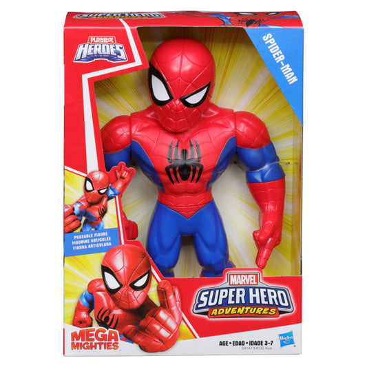 Playskool Super Hero Adventures Mega Mighties Spider Man 10-Inch Figure
