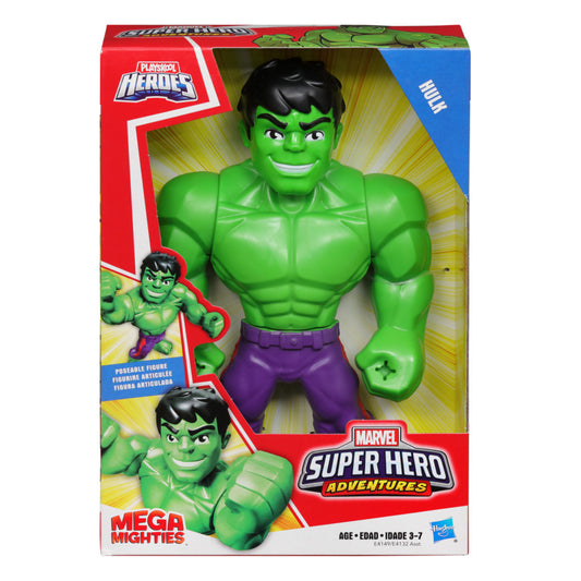 Playskool Super Hero Adventures Mega Mighties Hulk 10-Inch Figure