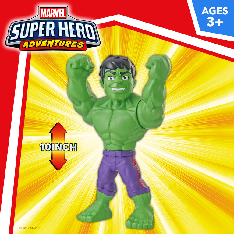 Playskool Super Hero Adventures Mega Mighties Hulk 10-Inch Figure