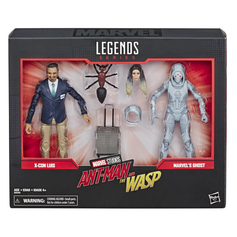 MVL Legends Series Ant-Man & The Wasp X-Con Luis & Ghost Figure set