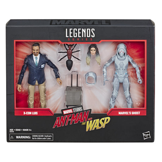 MVL Legends Series Ant-Man & The Wasp X-Con Luis & Ghost Figure set
