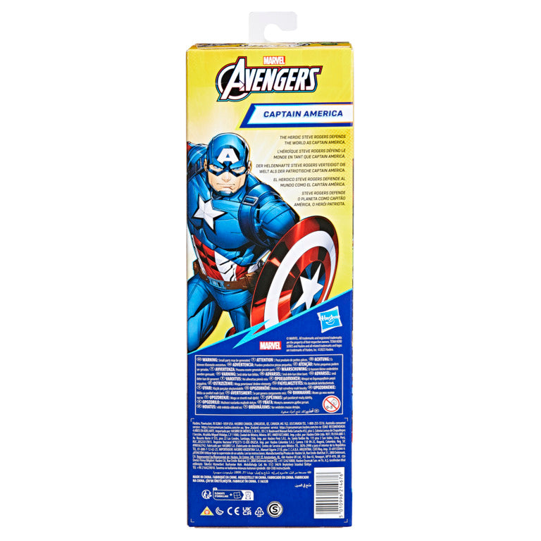 Marvel Avengers Titan Hero Series Captain America 12" Action Figure
