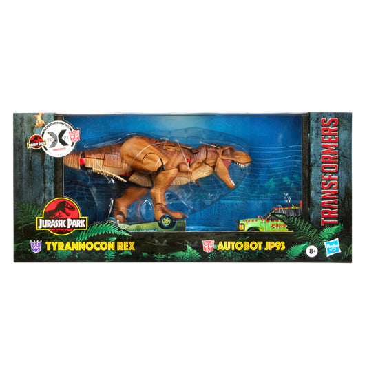 Transformers Jur. Park Tyrannocon Rex and Autobot JP93 Set