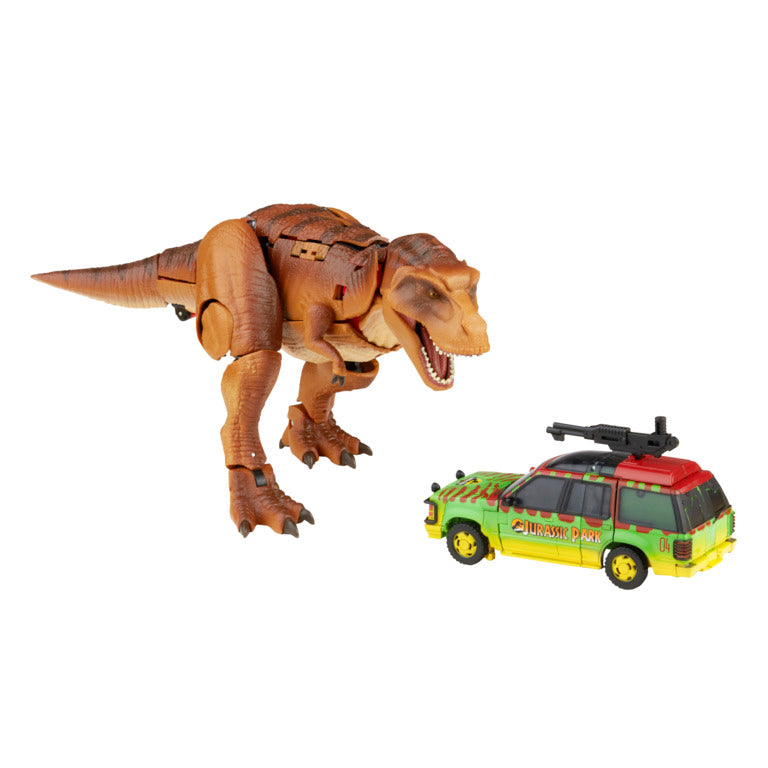 Transformers Jur. Park Tyrannocon Rex and Autobot JP93 Set