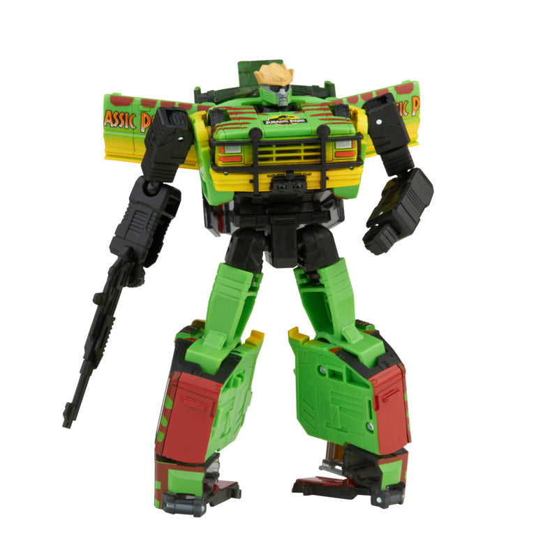Transformers Jur. Park Tyrannocon Rex and Autobot JP93 Set