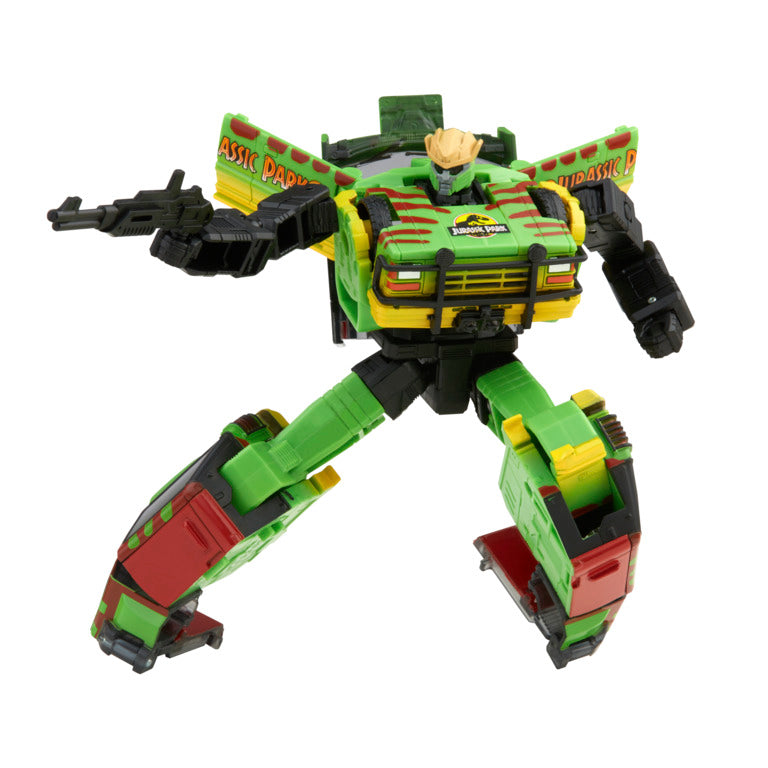 Transformers Jur. Park Tyrannocon Rex and Autobot JP93 Set