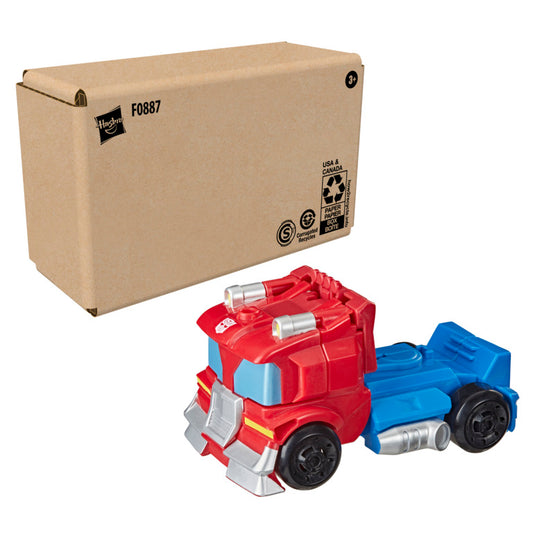 Transformers Rescue Bots Academy 4.5" Easy 1-Step Optimus Prime Figure
