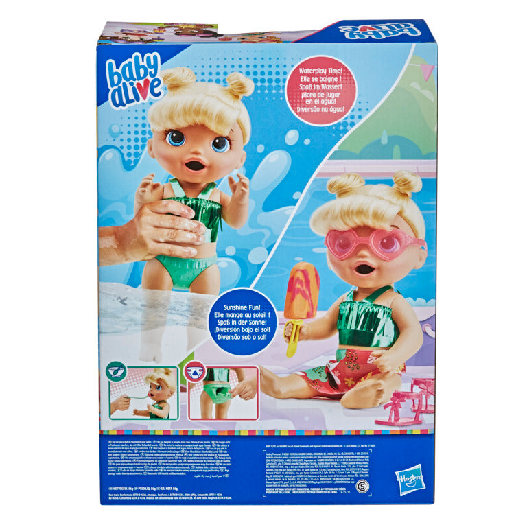 Baby Alive Sunshine Snacks Doll (Blonde Hair)