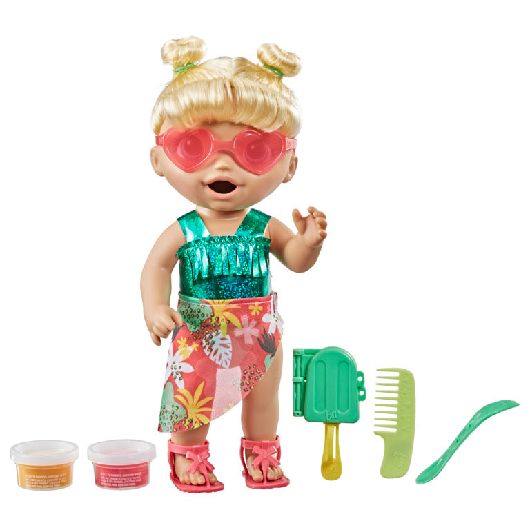 Baby Alive Sunshine Snacks Doll (Blonde Hair)