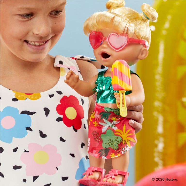 Baby Alive Sunshine Snacks Doll (Blonde Hair)
