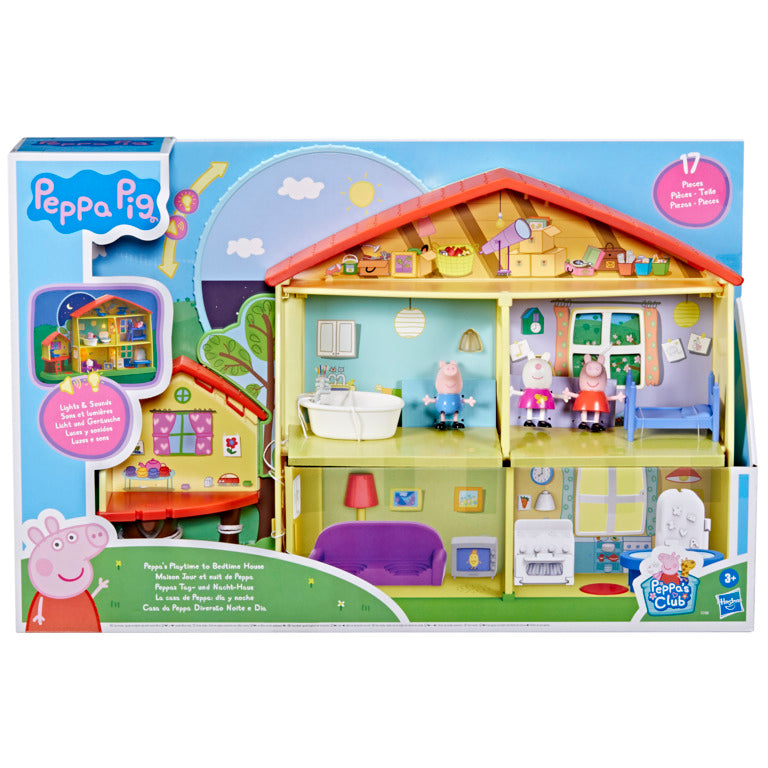Peppa Pig Peppa's Playtime to Bedtime House Playset