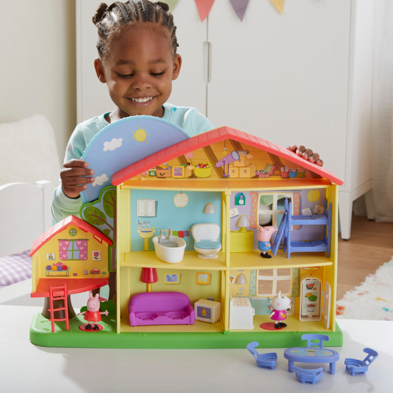 Peppa Pig Peppa's Playtime to Bedtime House Playset