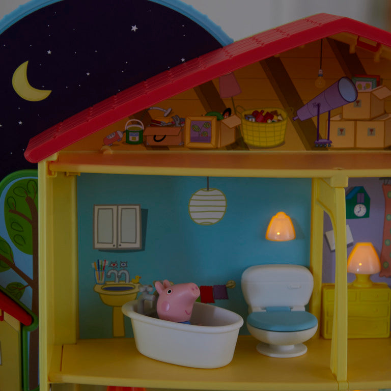 Peppa Pig Peppa's Playtime to Bedtime House Playset