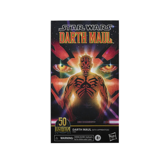 Star Wars The Black Series Darth Maul Comic Book Figure