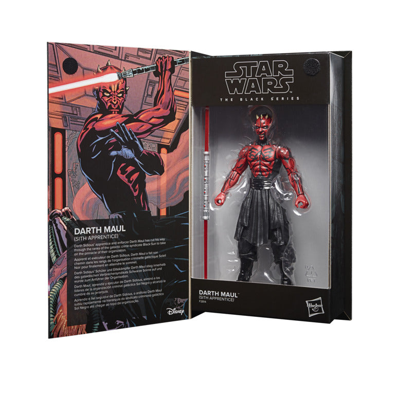 Star Wars The Black Series Darth Maul Comic Book Figure