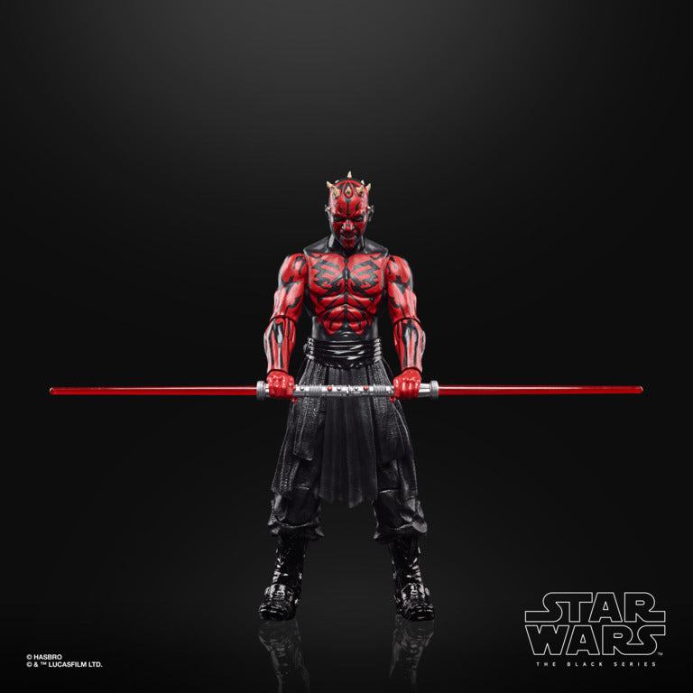 Star Wars The Black Series Darth Maul Comic Book Figure