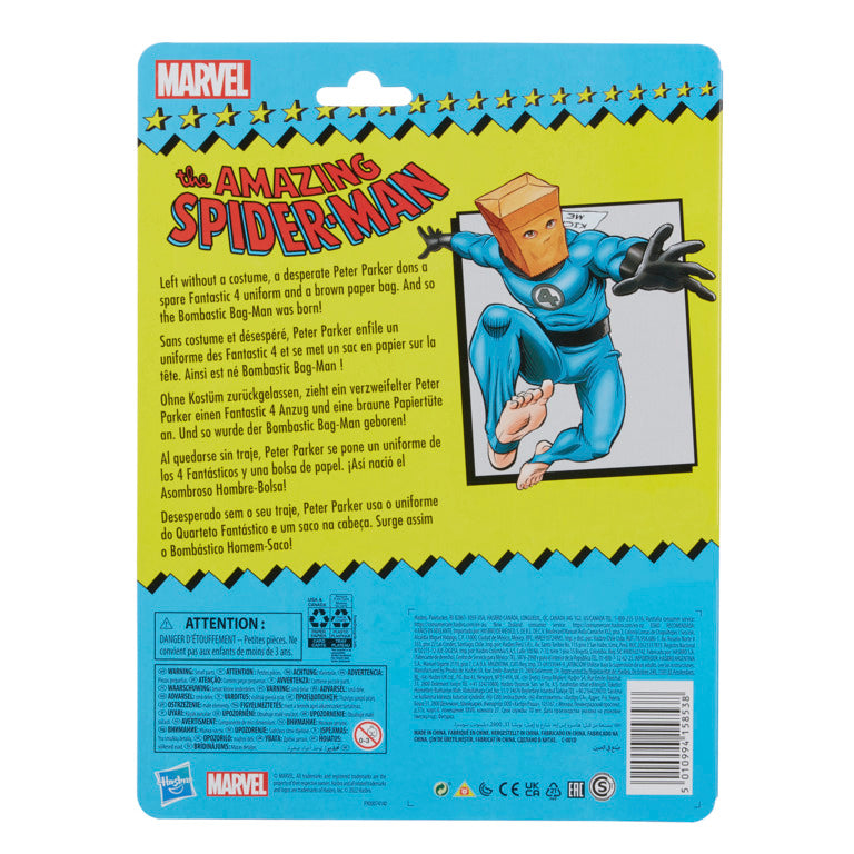 Marvel Legends Series The Amazing Spider-Man Bombastic Bag-Man Figure