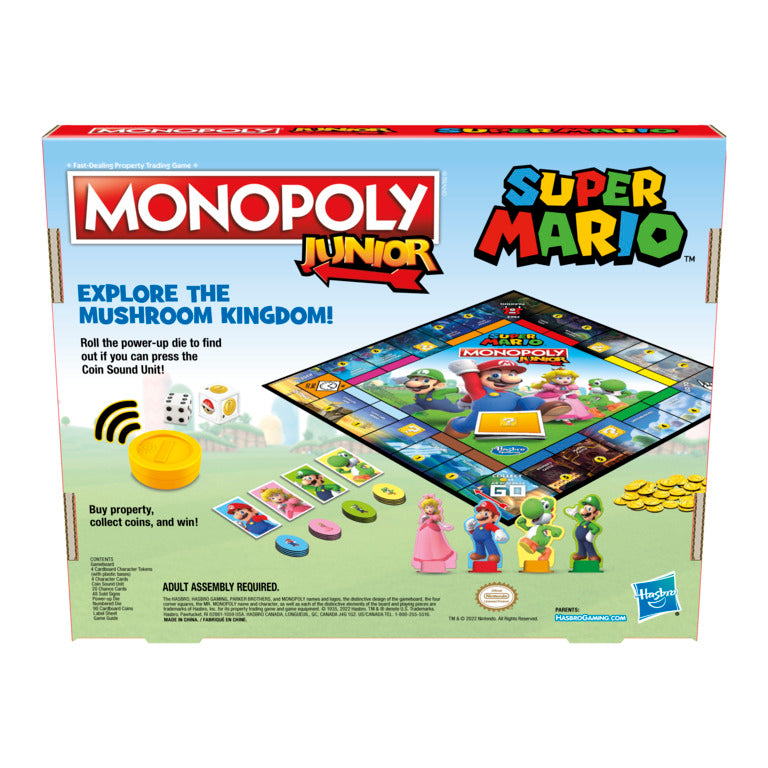 Monopoly Junior Super Mario Edition Board Game