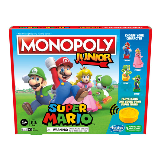 Monopoly Junior Super Mario Edition Board Game