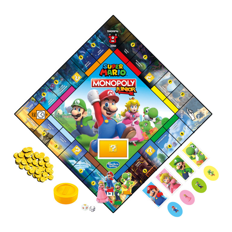Monopoly Junior Super Mario Edition Board Game