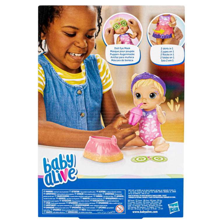 Baby Alive Rainbow Spa Baby Doll (Blonde Hair)