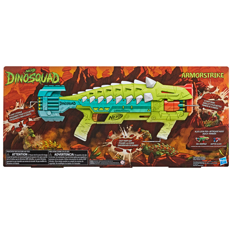 Nerf Dinosquad Armorstrike 8-Dart Drum Blaster