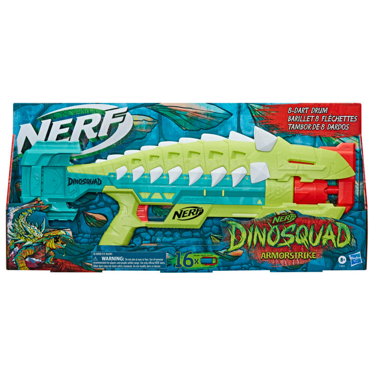 Nerf Dinosquad Armorstrike 8-Dart Drum Blaster