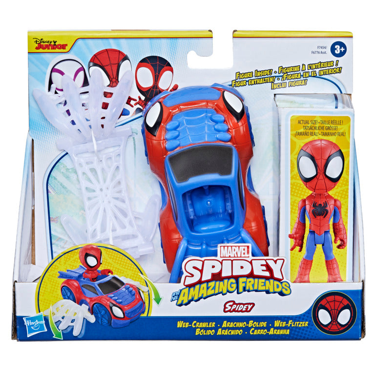 Marvel Spidey and His Amazing Friends Spidey Web-Crawler Set