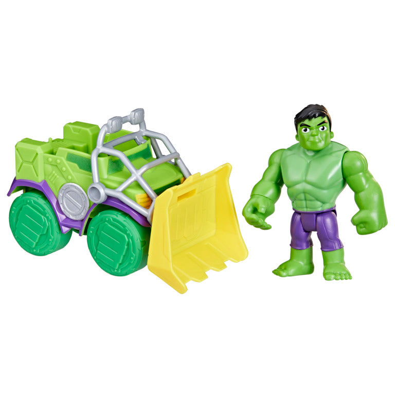 Marvel Spidey and His Amazing Friends Hulk Smash Truck Set
