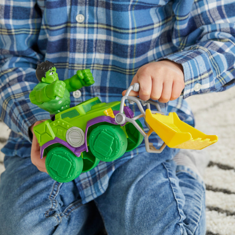Marvel Spidey and His Amazing Friends Hulk Smash Truck Set