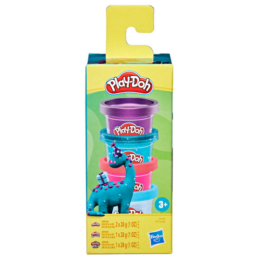 Play-Doh Mini Dino Colors 4- 1oz Tubs Pack