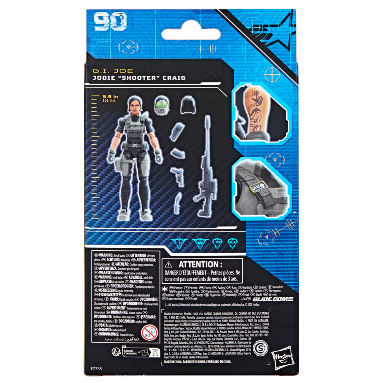 G.I. Joe Classified Series Nightforce Jodie "Shooter" Craig