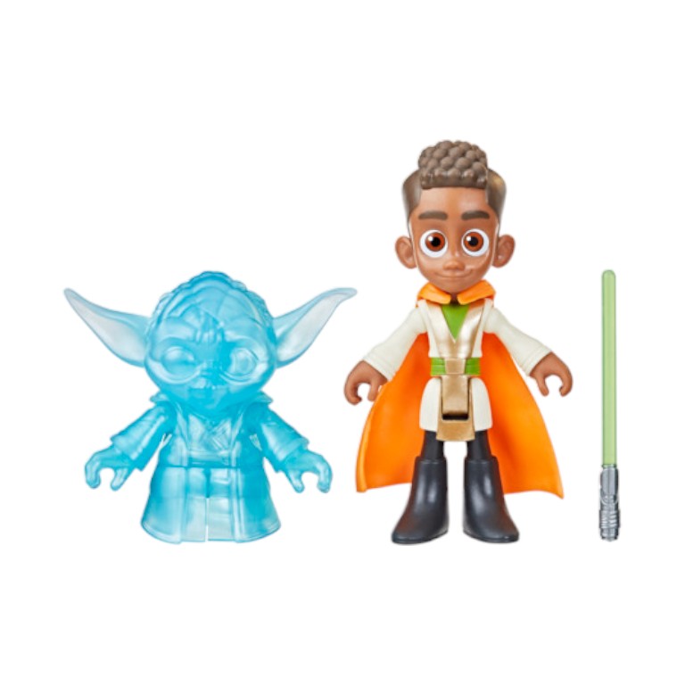 Star Wars Young Jedi Adventures Yoda and Kai Brightstar Action Figure and Accessory Playset
