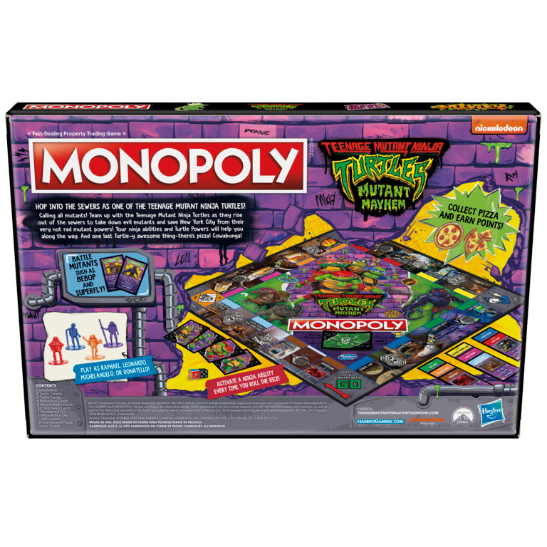Monopoly: Teenage Mutant Ninja Turtles Mutan Mayhem Edition