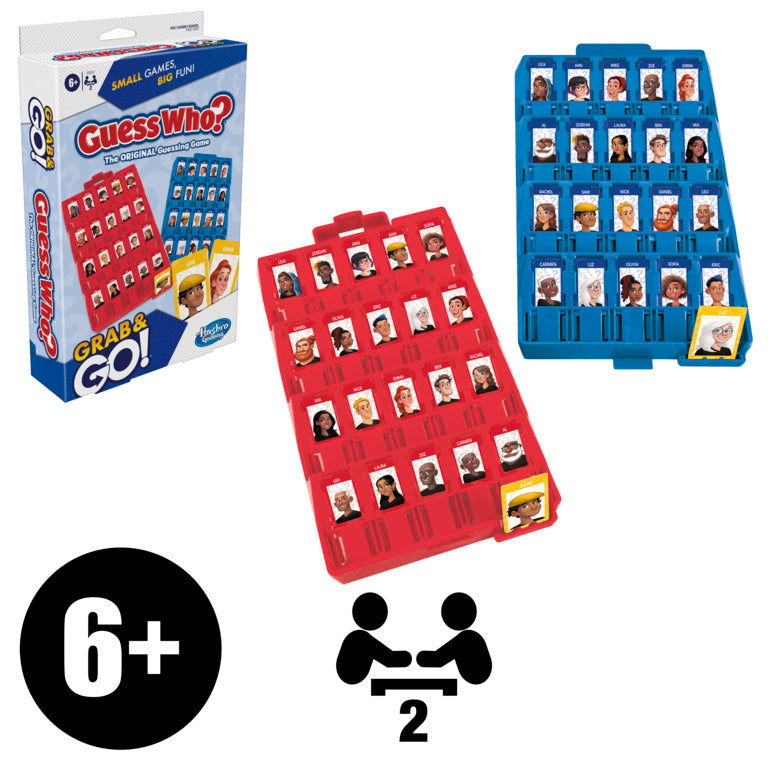 Guess Who? Grab and Go Travel Game