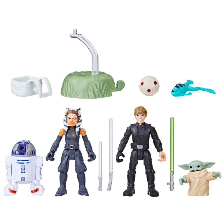 Star Wars Mission Fleet Grogu's Training Adventure 2.5 Inch Action Figure Playset