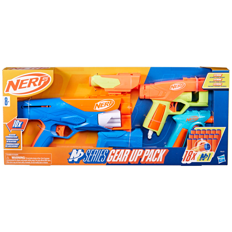 Nerf N Series Gear Up Pack  Dart Blaster Set